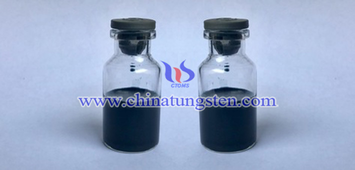 blue nano tungsten oxide applied for thermal insulation dispersion liquid picture