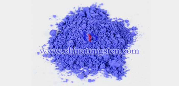 blue nano tungsten oxide applied for thermal insulation masterbatch image