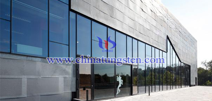 blue nano tungsten oxide applied for transparent thermal insulation material picture