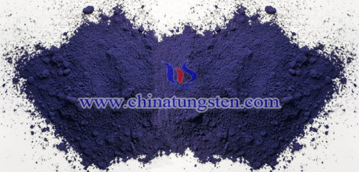 nano violet tungsten oxide powder applied for near-infrared shielding material image