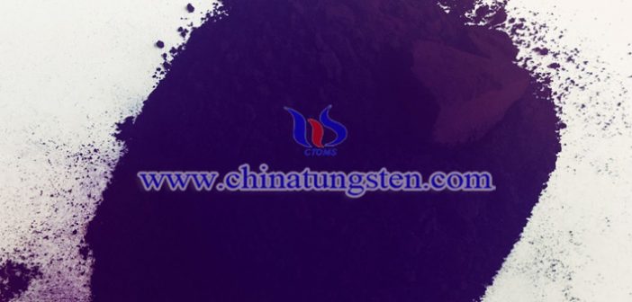 nano violet tungsten oxide powder applied for thermal insulation coating picture