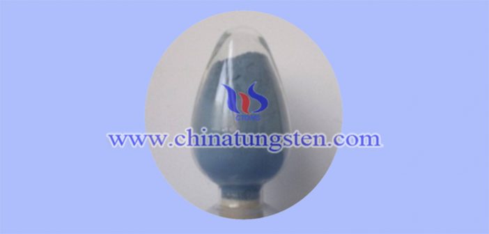 nanometer blue tungsten oxide applied for heat insulating window glass picture