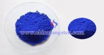 nanometer blue tungsten oxide applied for infrared ultraviolet shielding material picture