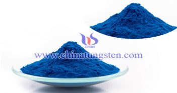 nanometer blue tungsten oxide applied for near infrared shielding material image