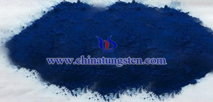 nanometer blue tungsten oxide applied for thermal insulation coating image