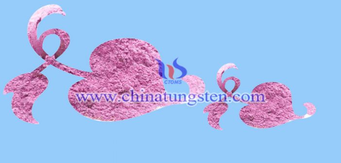 nanometer violet tungsten oxide applied for heat insulation coating picture