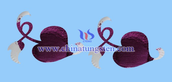 nanometer violet tungsten oxide applied for thermal insulating glass picture