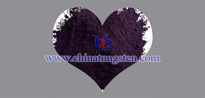 nanometer violet tungsten oxide applied for thermal insulation coating picture