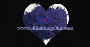 nanometer violet tungsten oxide applied for thermal insulation film picture