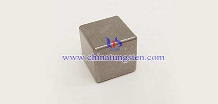 tungsten alloy cube counterweight picture