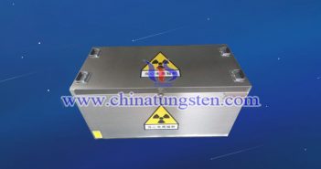 tungsten alloy shield for storing radioactive material picture