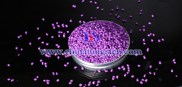 violet tungsten oxide powder applied for nano-ceramic color master picture