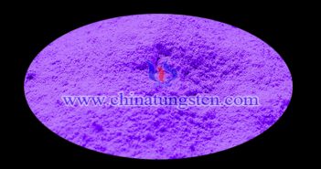 violet tungsten oxide powder applied for thermal insulation film image