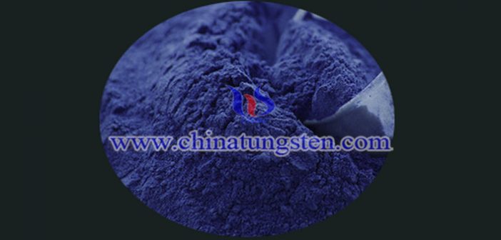 blue nano tungsten oxide applied for heat insulating window glass image