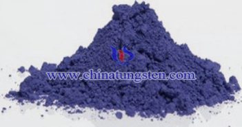 blue nano tungsten oxide applied for infrared absorption material image