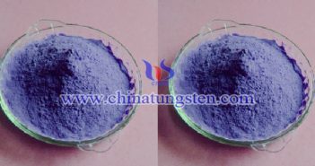 blue tungsten oxide applied for thermal insulating glass material image