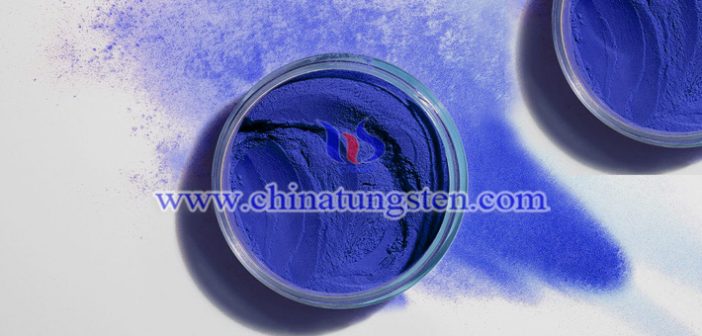 blue tungsten oxide applied for thermal insulation thin film image