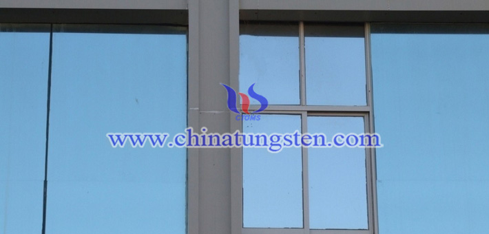 blue tungsten oxide applied for transparent thermal insulation film picture