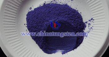 blue tungsten oxide nanopowder applied for infrared absorption material image