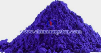 blue tungsten oxide powder applied for thermal insulation thin film image