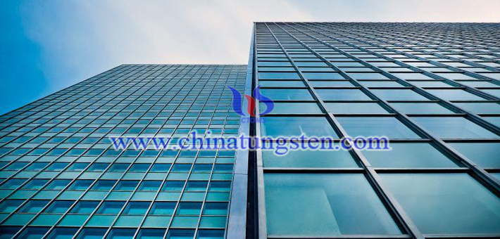 blue tungsten oxide powder applied for transparent thermal insulation window film picture