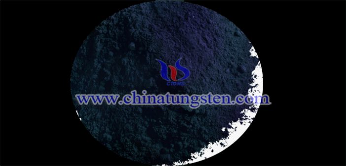 dark blue nano tungsten oxide applied for heat insulation coating image