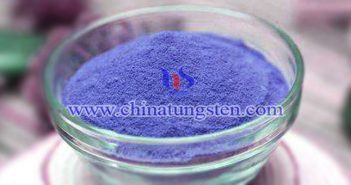 dark blue nano tungsten oxide applied for thermal absorption agricultural plastic film image