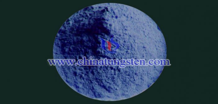 dark blue nano tungsten oxide applied for thermal insulation coating image