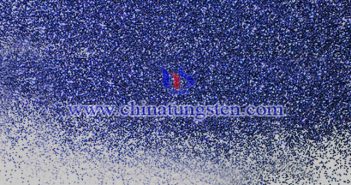 dark blue nano tungsten oxide applied for thermal insulation dispersion image