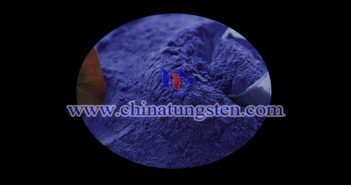 dark blue nano tungsten oxide applied for thermal insulation dispersion liquid image