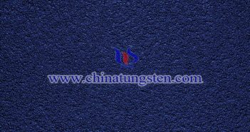 dark blue nano tungsten oxide applied for thermal insulation masterbatch image