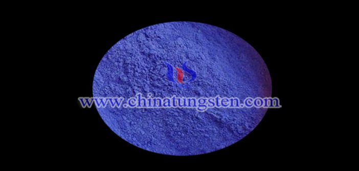 dark blue nano tungsten oxide applied for transparent thermal insulation material image