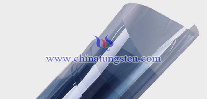 dark blue nano tungsten oxide applied for transparent thermal insulation material picture