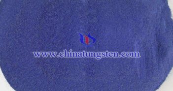 nano grain size blue tungsten oxide applied for heat insulation agricultural film image