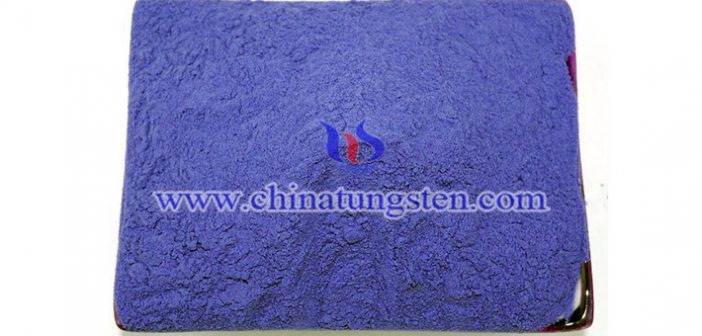 nano grain size blue tungsten oxide applied for thermal absorption agricultural plastic film image