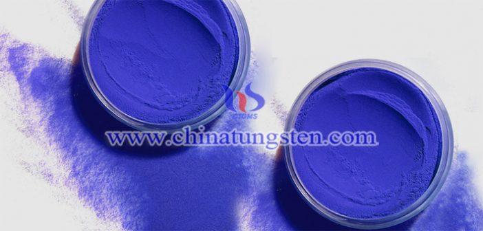 nano grain size blue tungsten oxide applied for thermal insulation thin film image