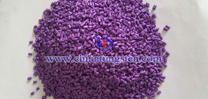 nano particle size violet tungsten oxide applied for ceramic microsphere picture