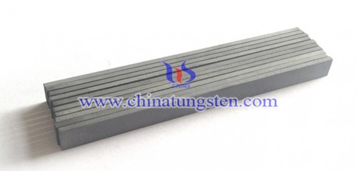 non-standard tungsten alloy strip picture