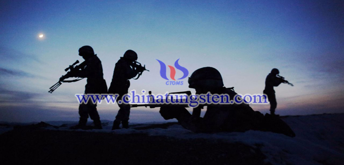 tungsten alloy military counterweight picture