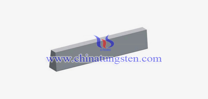 tungsten alloy shaped bar picture