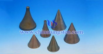 tungsten alloy shaped charge liner picture