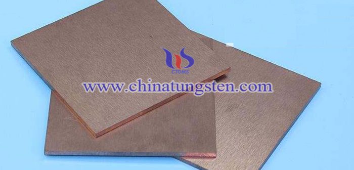 tungsten copper sheet picture