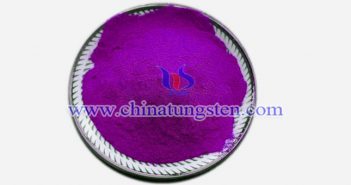 violet tungsten oxide applied for thermal absorption agricultural plastic film image