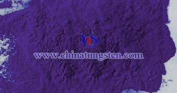 violet tungsten oxide nanopowder applied for thermal absorption agricultural plastic film image