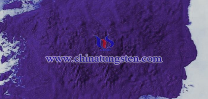 violet tungsten oxide nanopowder applied for thermal absorption agricultural plastic film image