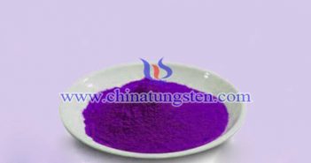 violet tungsten oxide powder applied for heat insulation agricultural film image