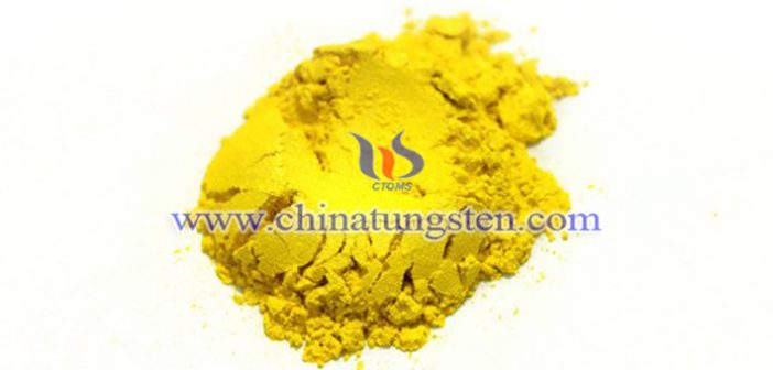 yellow nano tungsten oxide applied for heat insulation agricultural film image