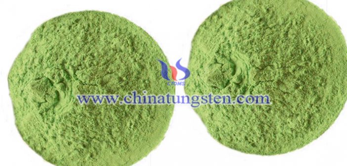 yellow tungsten oxide nano powder applied for heat insulation agricultural film image