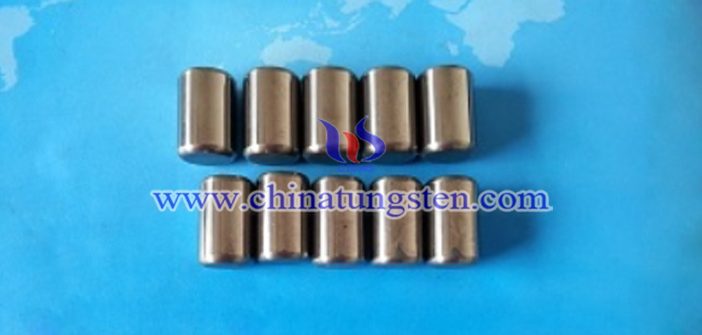 Anviloy 1050 tungsten alloy cylinder picture