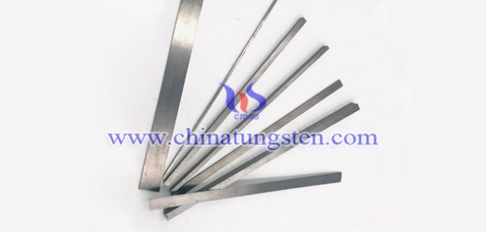 Anviloy 4000 tungsten alloy bar picture